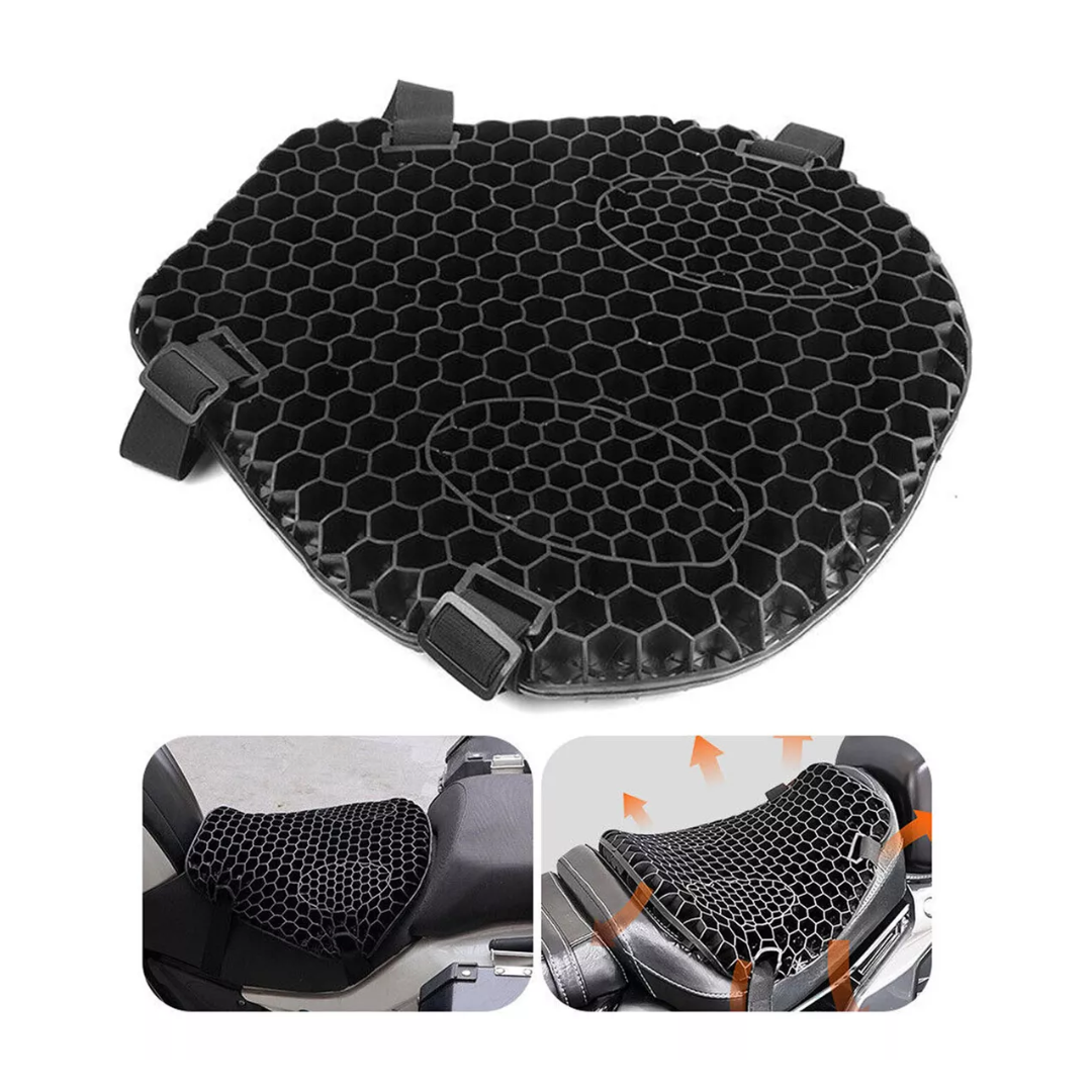 Comfort-Seat™ Almohadon de Gel Siliconado Para Moto
