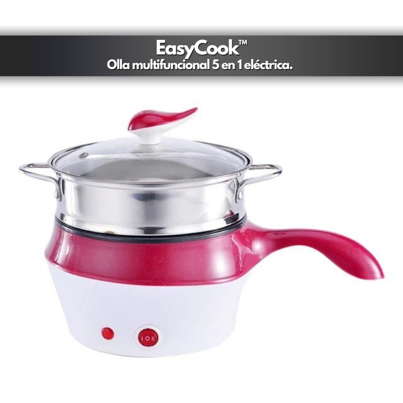 EasyCook™ - Olla multifuncional 5 en 1 eléctrica.
