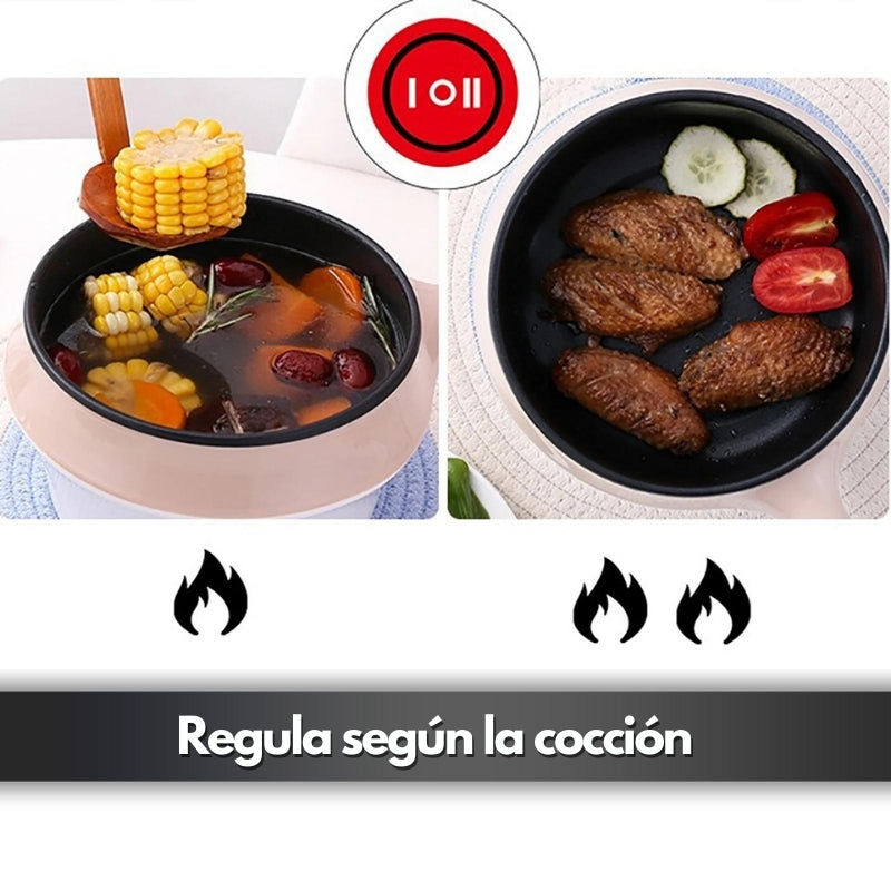 EasyCook™ - Olla multifuncional 5 en 1 eléctrica.