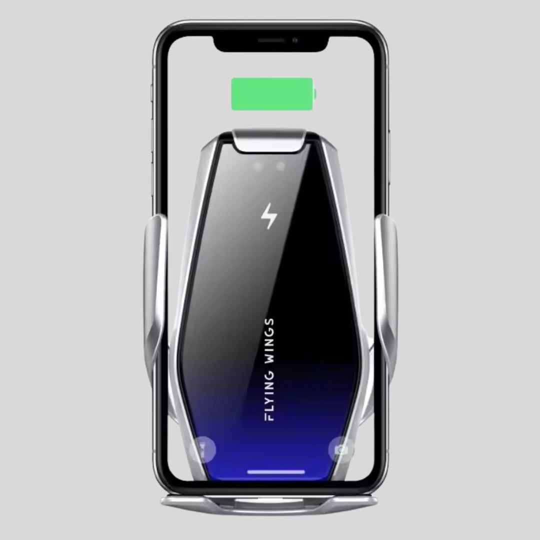 Smart Sensor™ Soporte de telfono para carro con cargador inalambrico