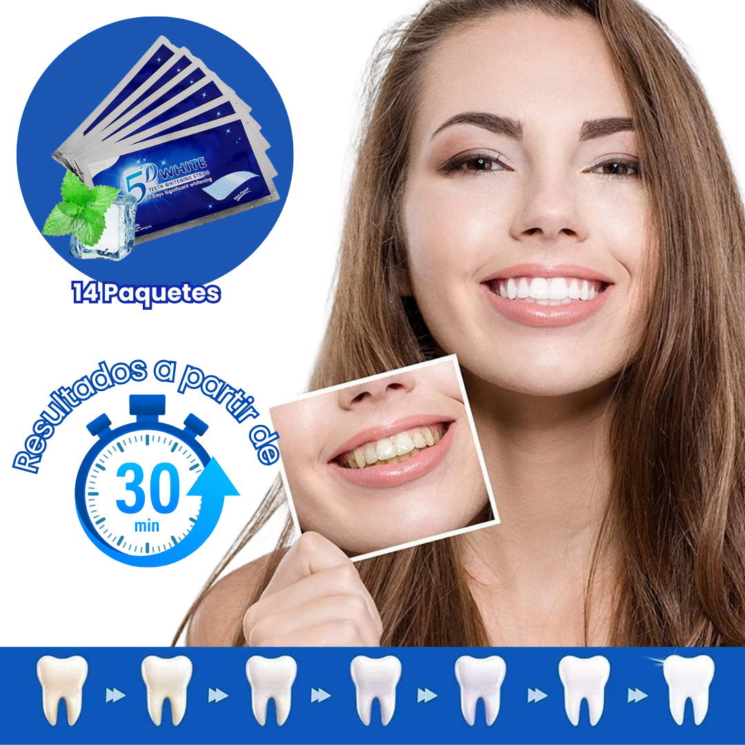 Dr. Smile® - Tratamiento de blanqueo dental x 14 Paquetes.