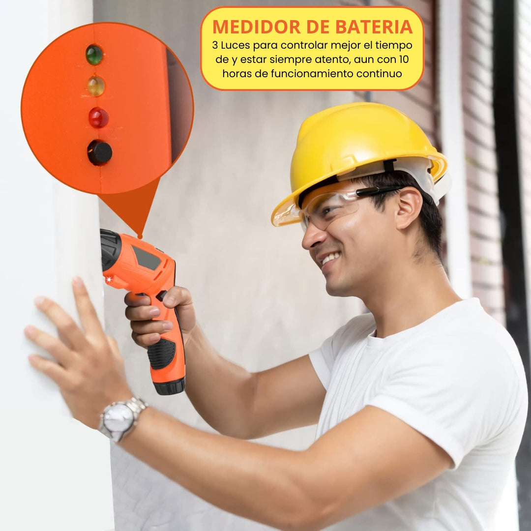 Taladro Hamilto™ Tipo Taladro y Tipo Destornillador