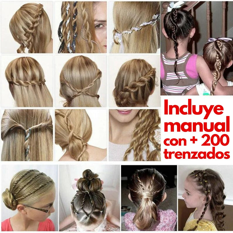 BraidMaster™ - Maquina de trenzas automático e inalámbrico