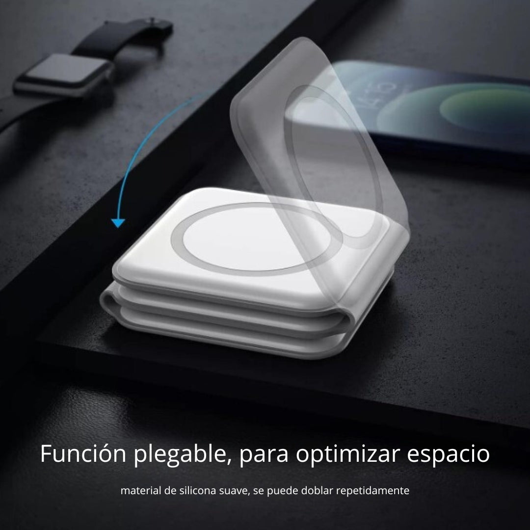 EVOLVE™ Cargador Inalámbrico 3-1 Magnético silic