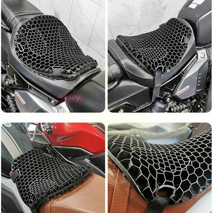 Comfort-Seat™ Almohadon de Gel Siliconado Para Moto