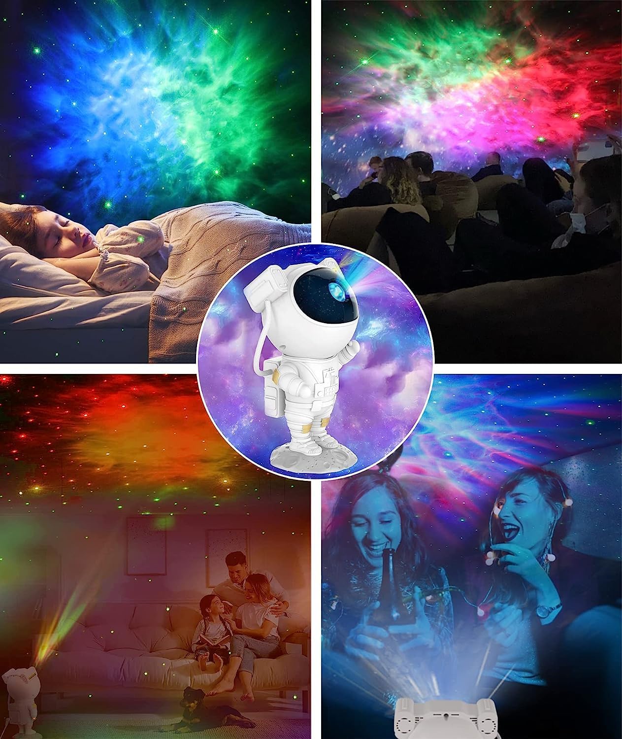 COMBO Lampara AstroLuz™ + Tapete Decorativo Antideslizante.
