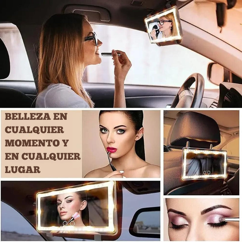 MirrorLEDCar® - Espejo LED para carro