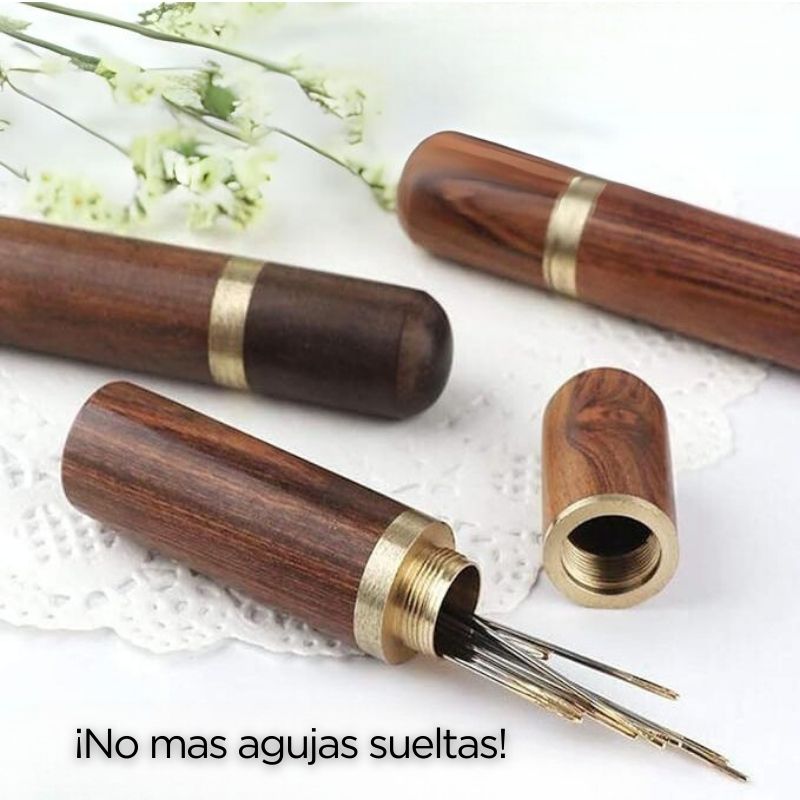 AgujaEasy® - Agujas + Estuche Costurero Premium