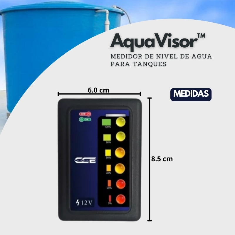 AquaVisor™ - Medidor de nivel de agua para tanques