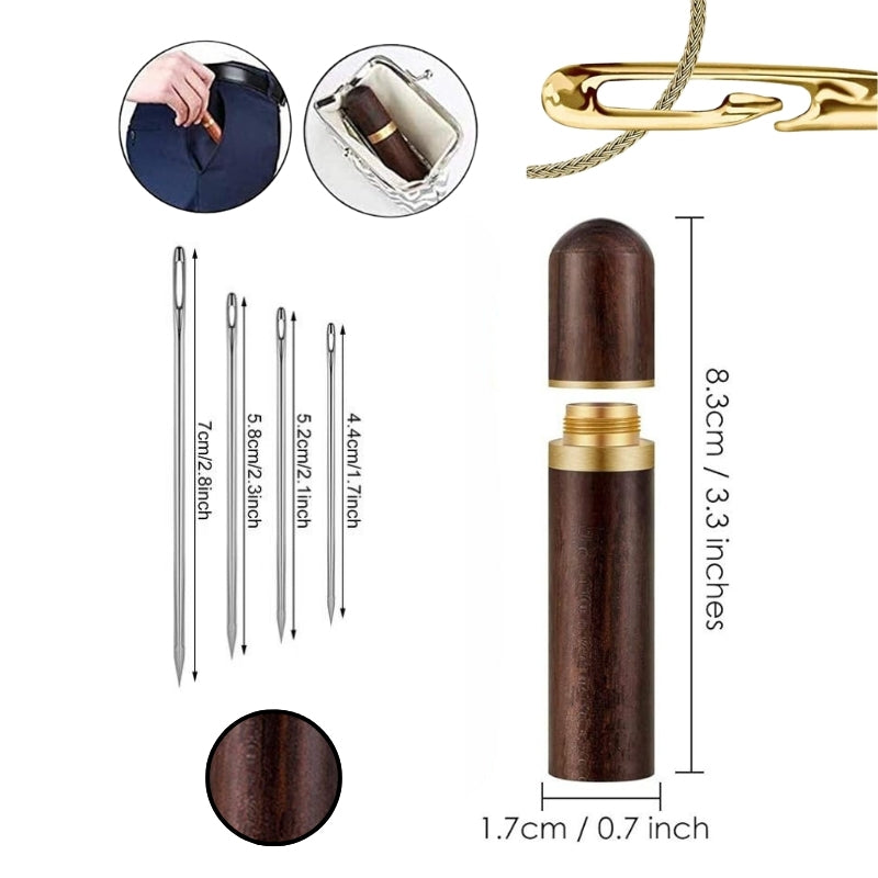 AgujaEasy® - Agujas + Estuche Costurero Premium