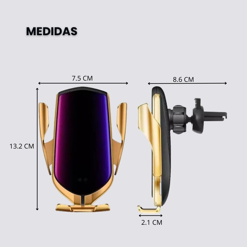 MaxHold® - Soporte automático para teléfono con carga inalámbrica