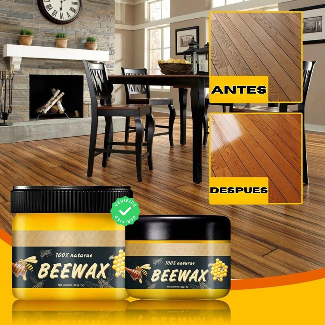 2 Cera Restauradora de Superficies + Paño Mágico - Kit BeeWax™