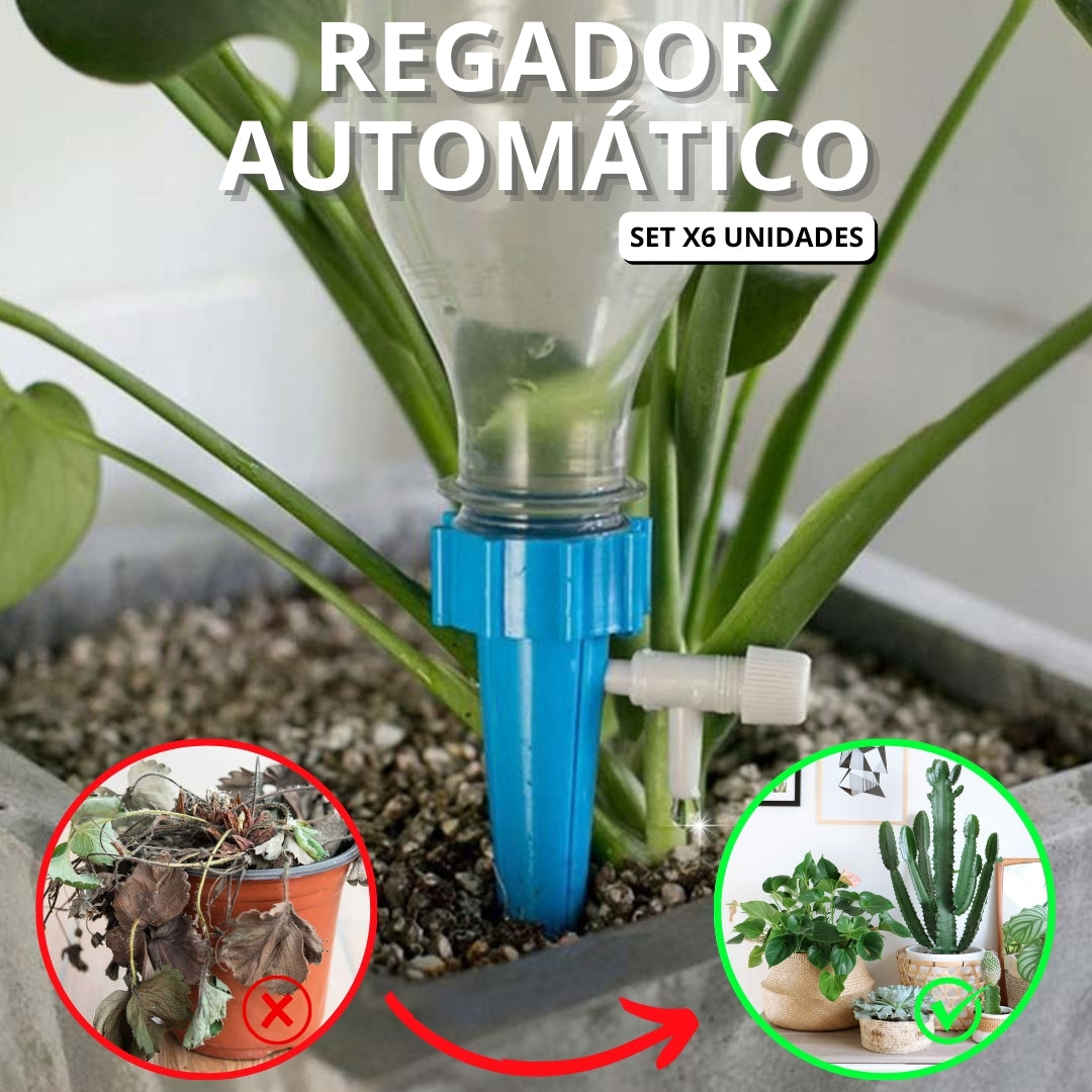 Regador Automático De Plantas Jardín X6