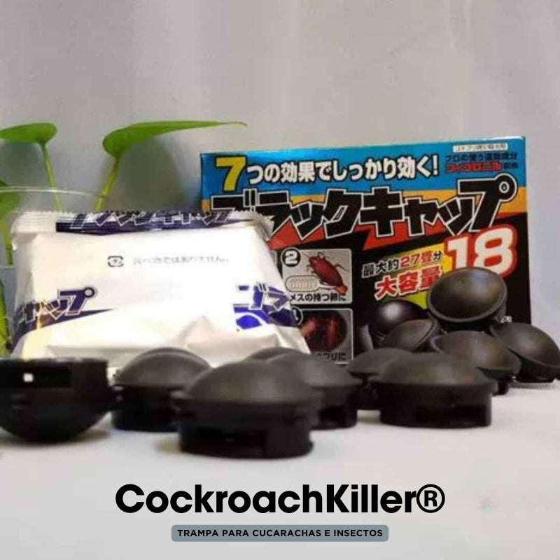 CockroachKiller® Trampa para cucarachas e insectos