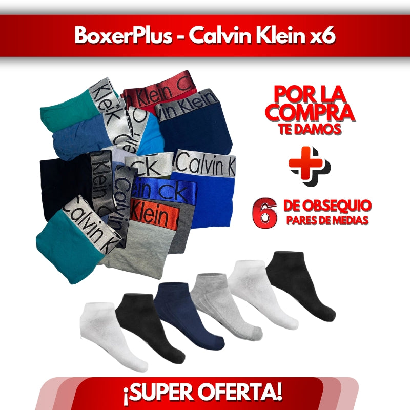 BoxerPlus - Calvin K. Tu estilo, tu confort, tu elección
