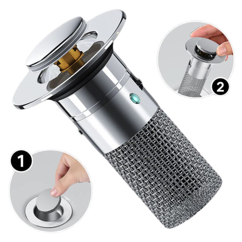 Sifón hecho para lavamanos - DrenaPlus®