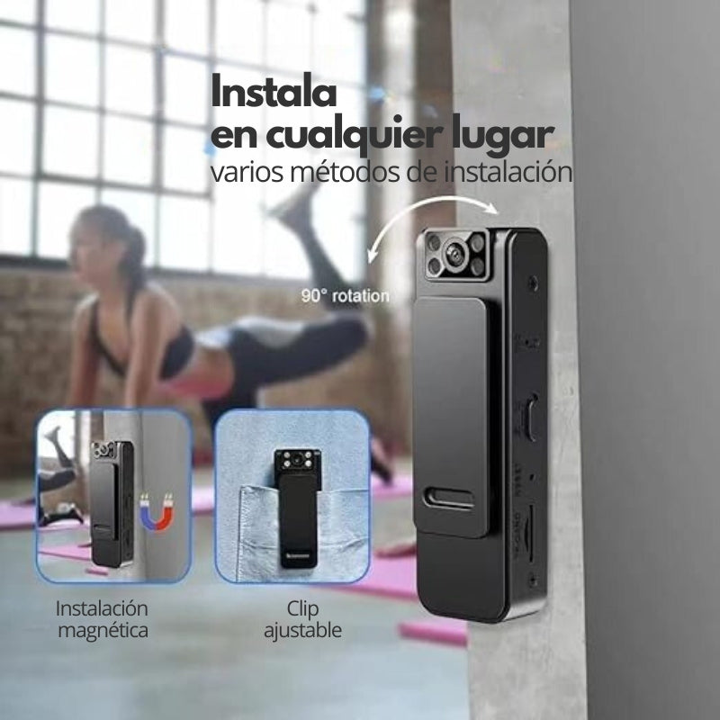 CameraGhost® Cámara Wifi pequeña de alta definición