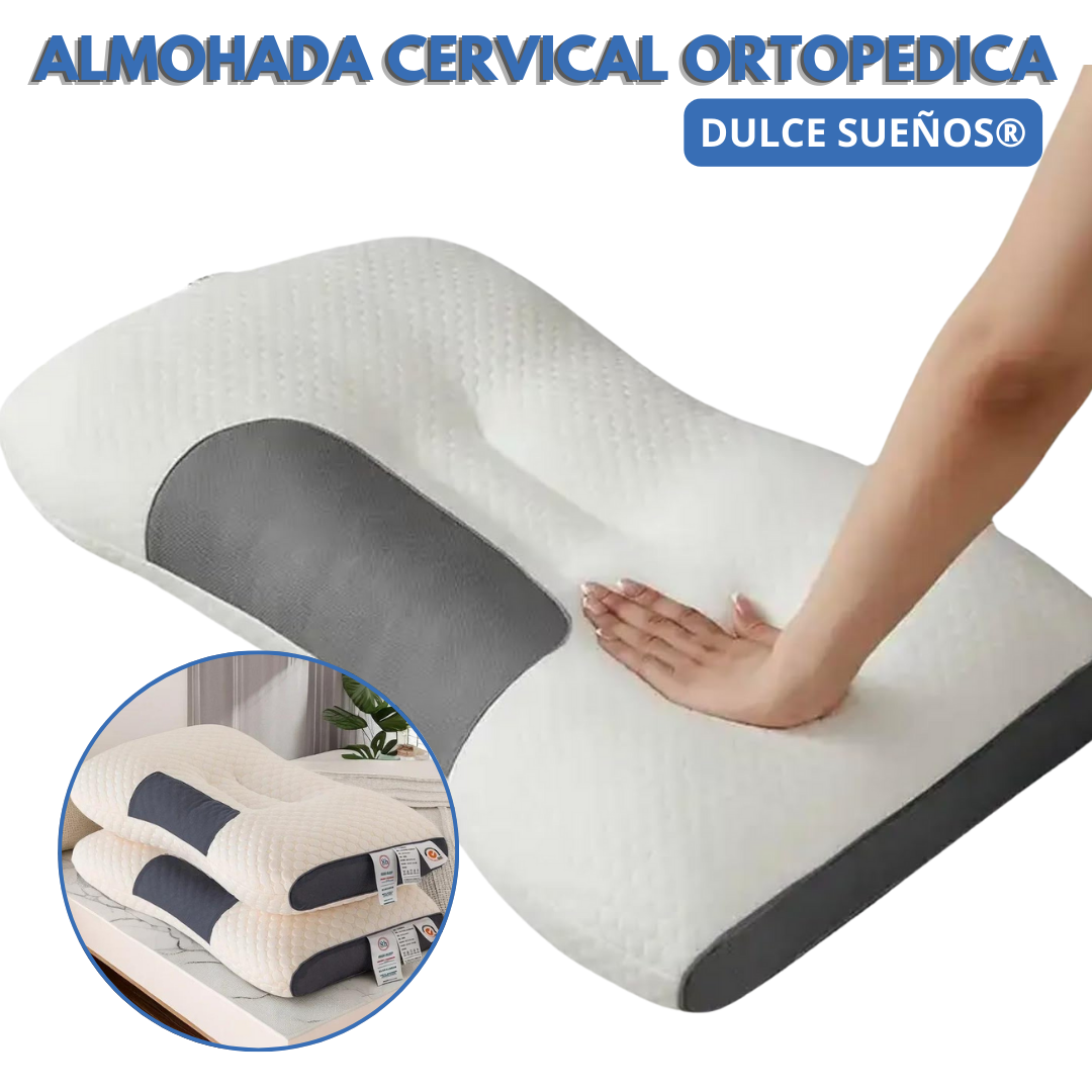 ALMOHADA CERVICAL ORTOPEDICA - DULCE SUEÑOS®