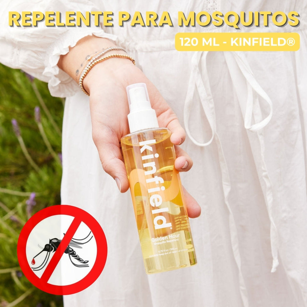 Repelente para zancudos - KINFIELD 120mL®