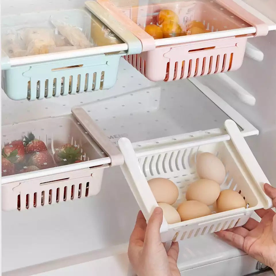 KIT ORGANIZADOR DE NEVERA™ - Gavetas y dispensador de huevos.